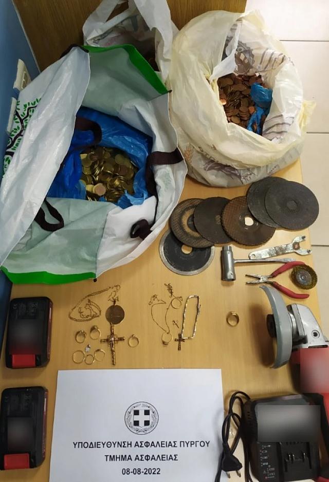 Ηλεία - κλοπές