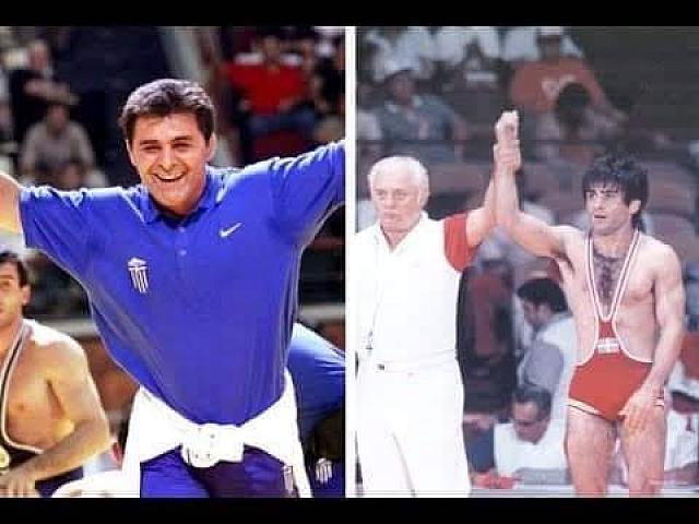 Οι Ολυμπιονίκες Δημήτρης Θανόπουλος και Μπάμπης Χολίδης