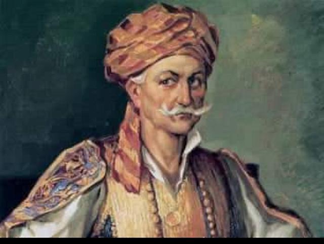 Ο Έλληνας οπλαρχηγός της Επανάστασης του 1821 Δημήτρης Ξηρός ή Πανουργιάς