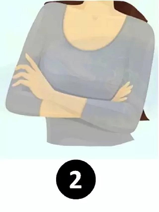 Αριστερό χέρι πάνω από το δεξί