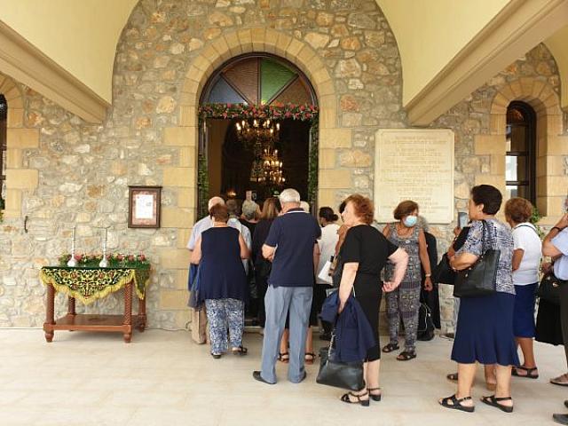 εγκαίνια ναου νικηφορου λεπρου συρικαρι χανιων