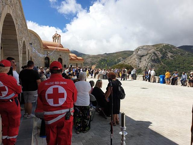 εγκαίνια ναου νικηφορου λεπρου συρικαρι χανιων