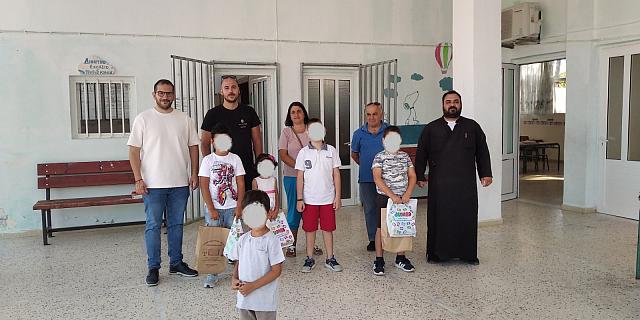 δημοτικό σκινιά - αγιασμός