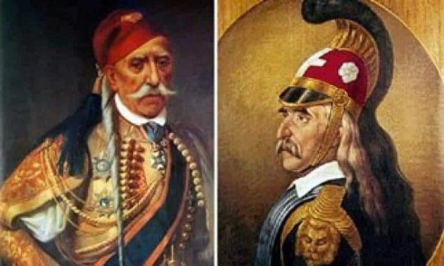 Δύο από τους κορυφαίους Έλληνες οπλαρχηγούς τη Επανάστασης του 1821, ο Θεόδωρος Κολοκοτρώνης (δεξιά φωτογραφία) και Δημήτρης Πλαπούτας, συνελήφθησαν σαν σήμερα το 1833 από την Βαυαρική Ανιβασιλεία και φυλακίστηκαν με την κατηγορία της "εσχάτης προδοσίας". Δηλαδή οι ξένοι παράγοντες φυλάκισαν αυτούς που ελευθέρωσαν την Ελλάδα από τους Τούρκους!