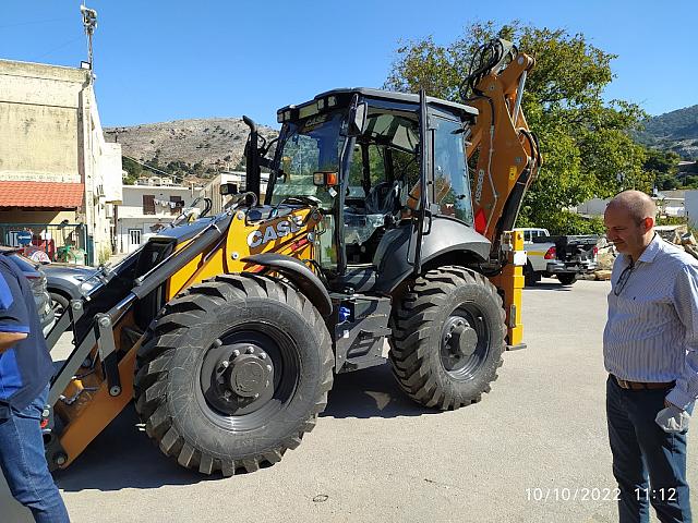 φορτωτής δήμος οροπεδίου λασιθίου