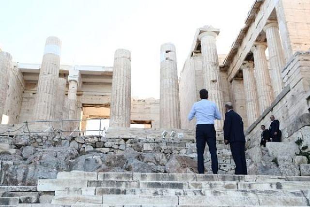 μητσοτάκης σολτς ακρόπολη