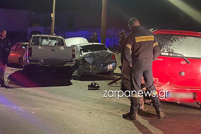 Τροχαίο στα Χανιά