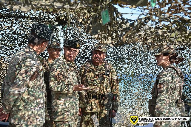 Εθνική Φρουρά: Επιχειρησιακές Βολές Μονάδων Πυροβολικού Μάχης