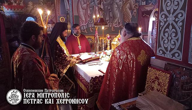 Σεληναρι - ανακομιδη λειψανων αγιου γεωργιου