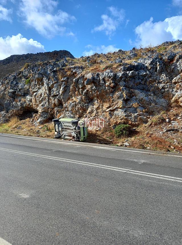 τροχαιο στο Κακο Ορος