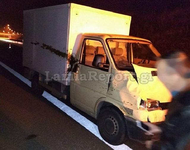 τροχαιο στην&nbsp;εθνική οδό&nbsp;Λαμίας