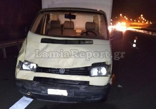 τροχαιο στην&nbsp;εθνική οδό&nbsp;Λαμίας