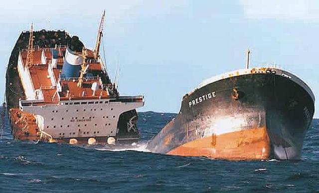 Η βύθιση του δεξαμενόπλοιου Prestige