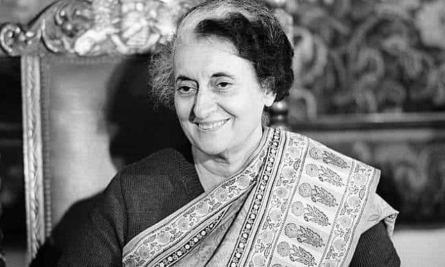 Η Ίντιρα Γκάντι