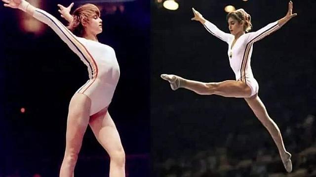 Η Νάντια Κομανέτσι, το τέλειο  "10" στην ενόργανη.