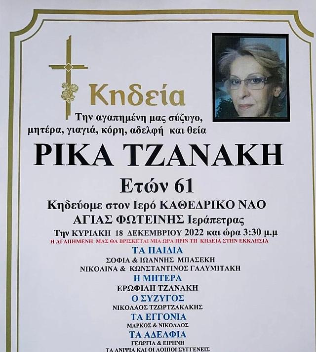 ρίκα τζανάκη