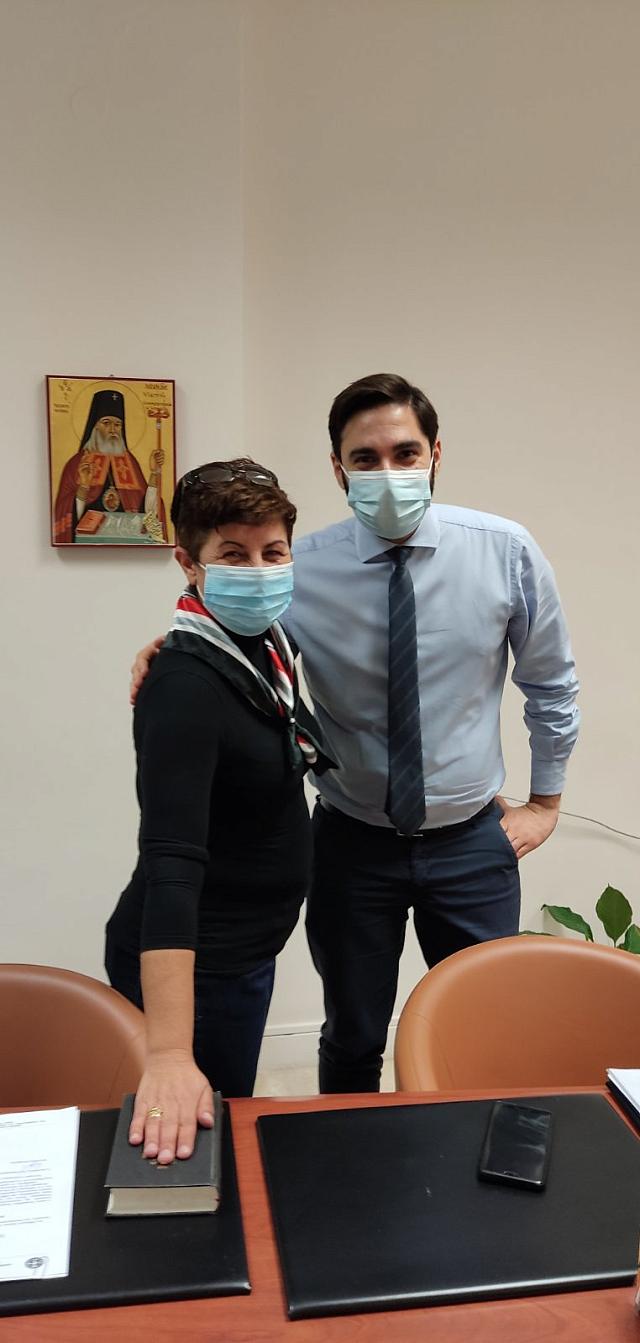 Η νέα Διευθύντρια Αναισθησιολογίας κα Μαργαριτσανάκη Παρασκευή