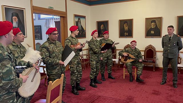 Χριστουγεννιάτικα κάλαντα στην Ιερά Αρχιεπισκοπή Κρήτης