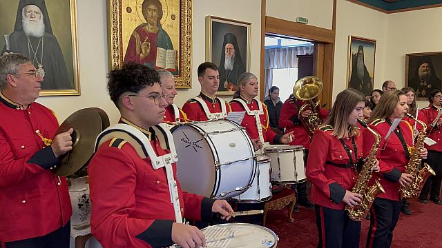 Χριστουγεννιάτικα κάλαντα στην Ιερά Αρχιεπισκοπή Κρήτης