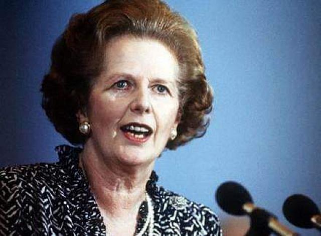 Η Μάργκαρετ Θάτσερ