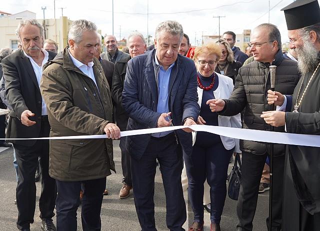 Εγκαινιάστηκε η νέα γέφυρα Σταυρωμένου στο Ρέθυμνο