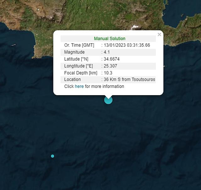 σεισμός - τσουτσουρος