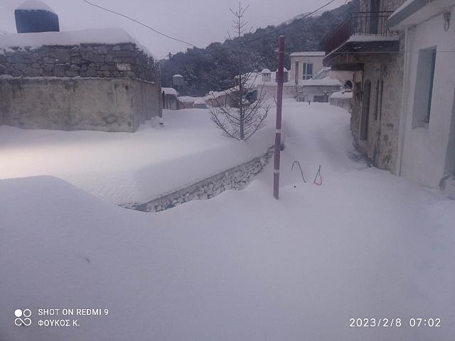 χιόνια οροπέδιο