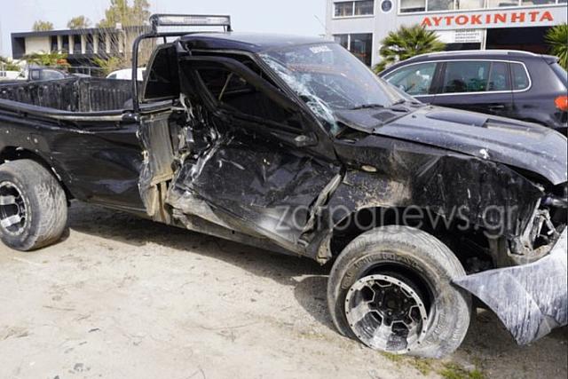 τροχαίο χανιά