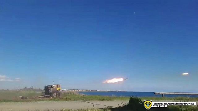 Βολές Μονάδων Πυροβολικού της Εθνικής Φρουράς