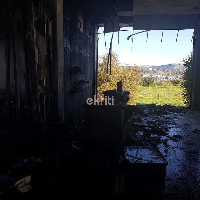 φωτιά τυμπάκι αντιπροσωπεία