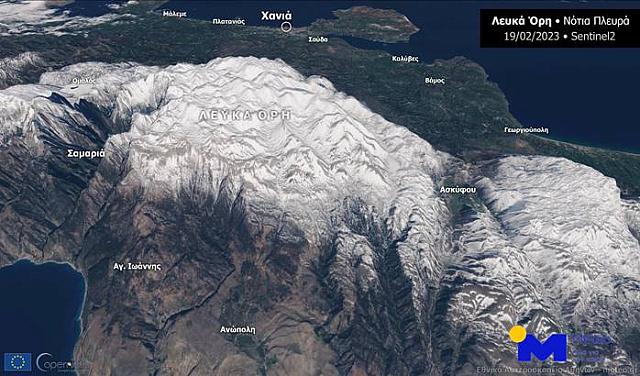 χιονισμενη Κρήτη