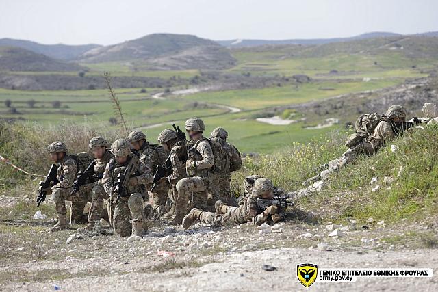 Kύπρος: Συνεκπαίδευση Εθνικής Φρουράς και Ενόπλων Δυνάμεων των ΗΠΑ