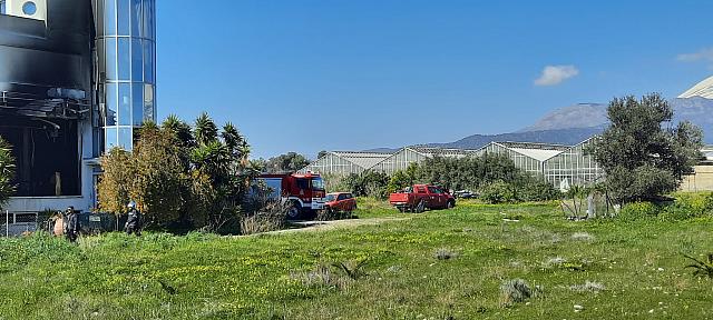 φωτιά τυμπάκι αντιπροσωπεία