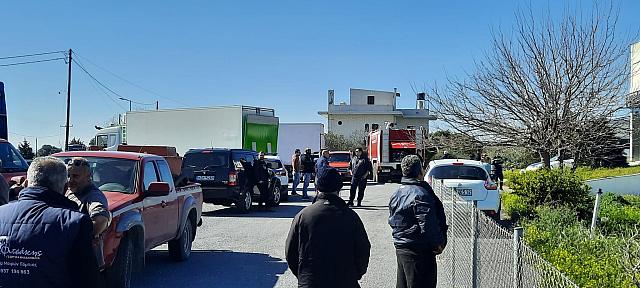 φωτιά τυμπάκι αντιπροσωπεία