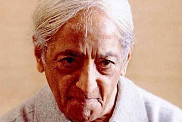 Ο Τζίντου Κρισναμούρτι