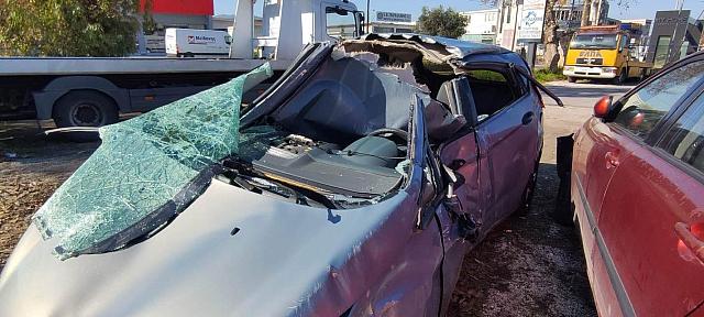 τροχαιο στα Χανιά