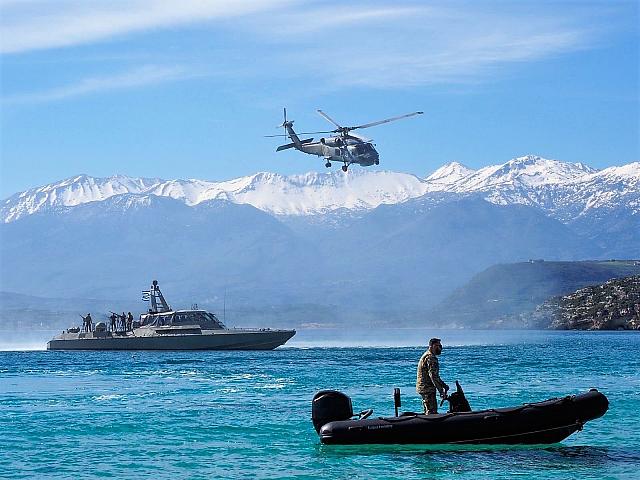 Πολυεθνική άσκηση ανοιχτά του Βόρειου Κρητικού Πελάγους