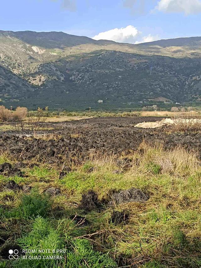 Σύλληψη για τη μεγάλη φωτιά στη Βιάννο
