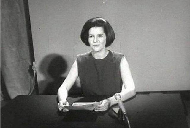 Η Ελένη Κυπραίου, η πρώτη εκφωνήτρια της ελληνικής τηλεόρασης