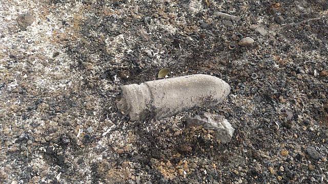 Εντοπίστηκε ενεργό στρατιωτικό βλήμα