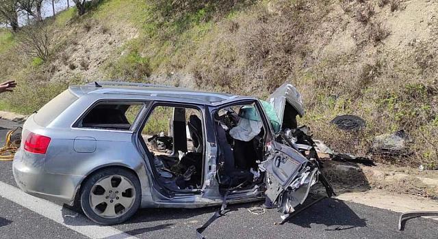 Το αυτοκίνητο που μετέφερε τους μετανάστες