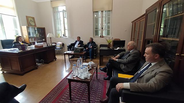 Σύσκεψη για τους βανδαλισμούς και τη λειτουργικότητα του δικαστικού μεγάρου