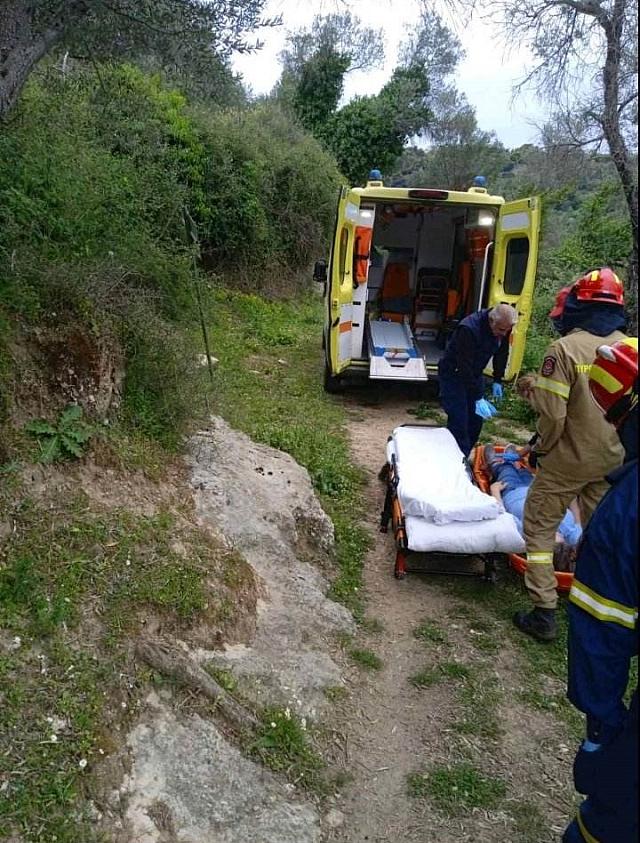 Κρήτη: Επιχείρηση διάσωσης για τραυματισμένη γυναίκα