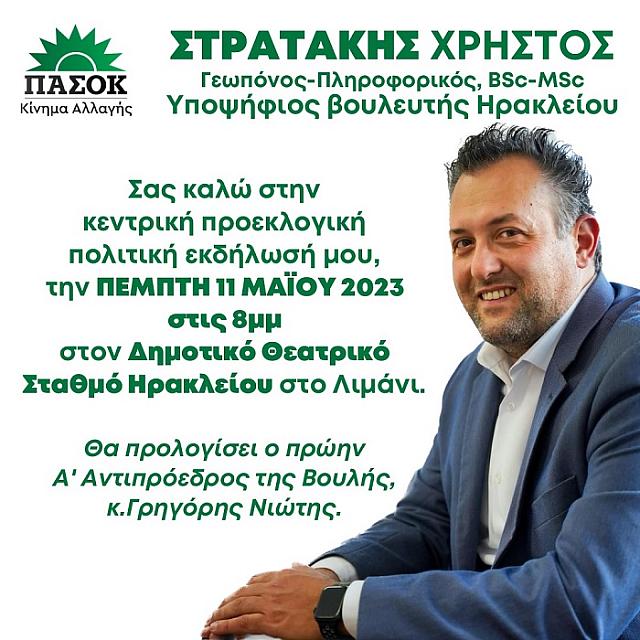 χρήστος στρατάκης