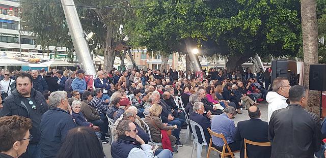 εγκαίνια εκλογικού κέντρου ΣΥΡΙΖΑ