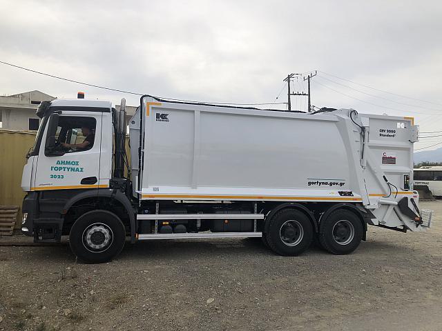 απορριμματοφορο - δήμος γορτυνας