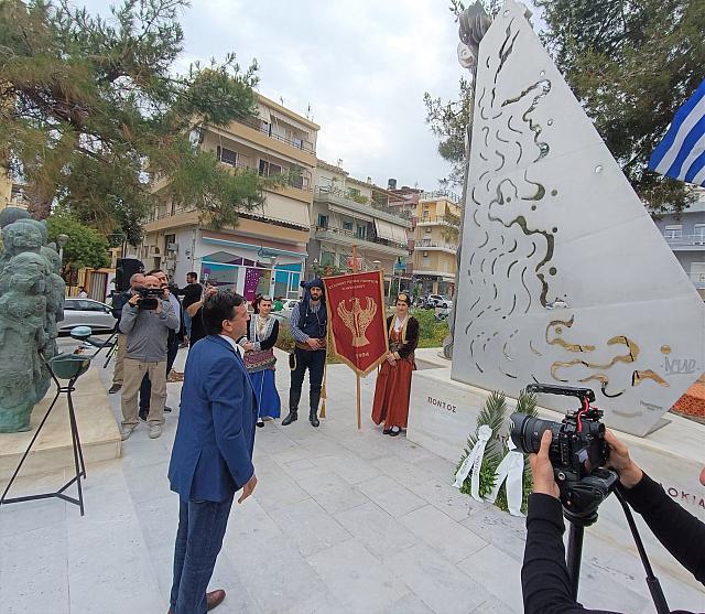 κατάθεση στεφάνων ηράκλειο