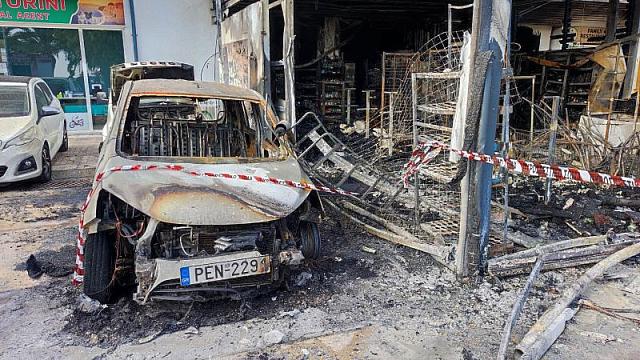 Πυρκαγιά σε σούπερ Μάρκετ