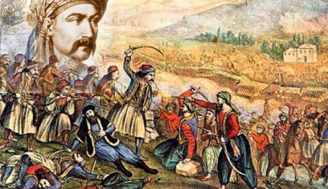 Σσν σήμερα το 1821, η μάχη των Δολιανών όπου ο Έλληνας οπλαρχηγός Νικηταράς με 200 άντρες, έτρεψε σε φυγή 2.000 Οθωμανούς