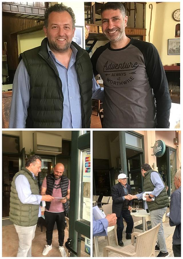 Σε χωριά του πρώην Δήμου Νίκου Καζαντζάκη ο Χρ.Στρατάκης